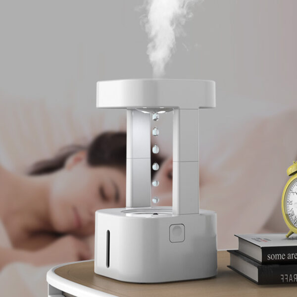 Creative Anti-gravity Water Drop Humidifier Air Conditioning Mist Spray Household Quiet Bedroom Office With 580ML Water Tank – Bild 9