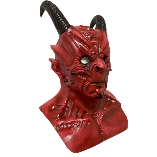 Halloween scary horns warcraft mask – Bild 4