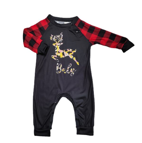 Deer Printed Halloween Homewear – Bild 5