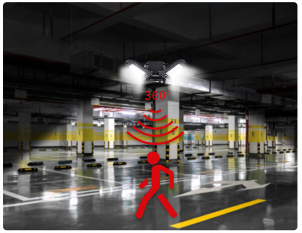 General Deformable Lamp Garage Light Radar Warehouse Industrial Lamp Home Lighting High Intensity – Bild 10