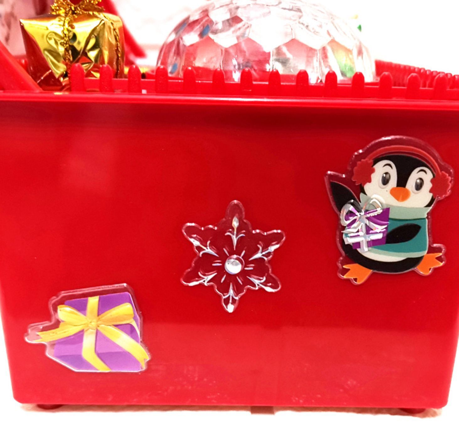 Electric lift Christmas Music Gift Box