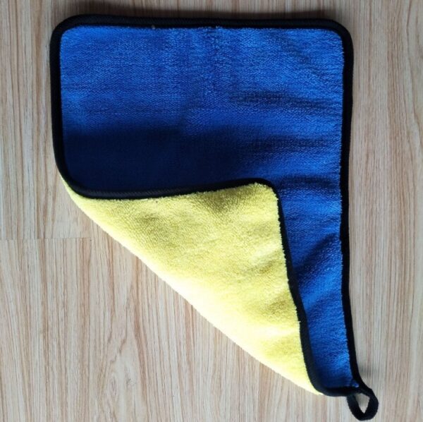 Two-color Couble-sided Car Dual-use Cleaning Car Wash Towel – Bild 5