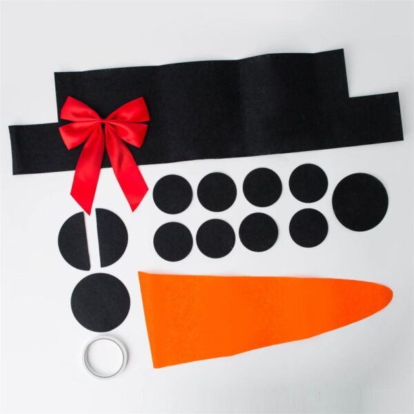 DIY Christmas Snowman Decoration – Bild 3
