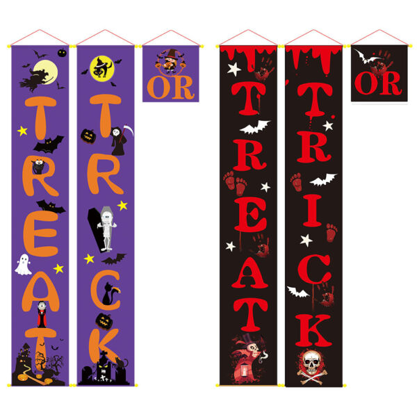 Halloween decoration outdoor banner halloween couplets – Bild 2