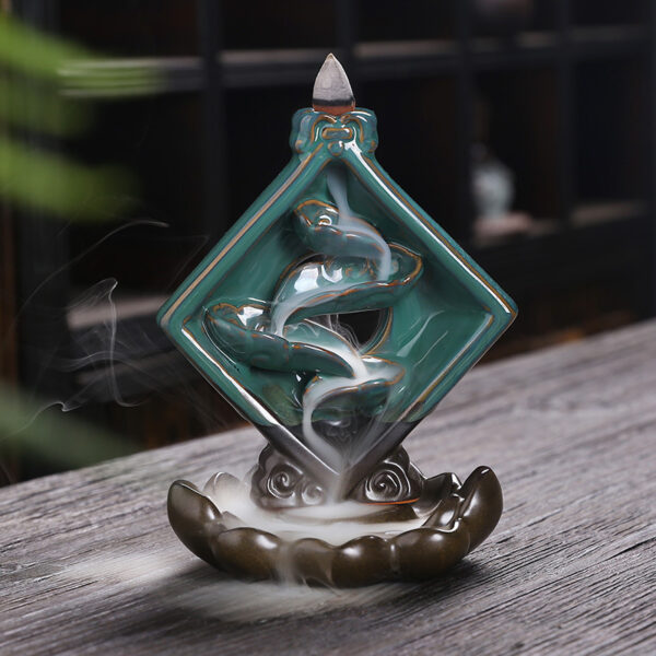 Home Creative Backflow Incense Burner – Bild 4