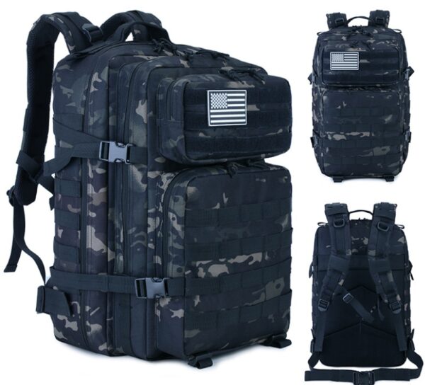 Outdoor Mountaineering Bag Tactical Leisure Bag Army Fan Travel Computer Bag Individual Soldier Package – Bild 9