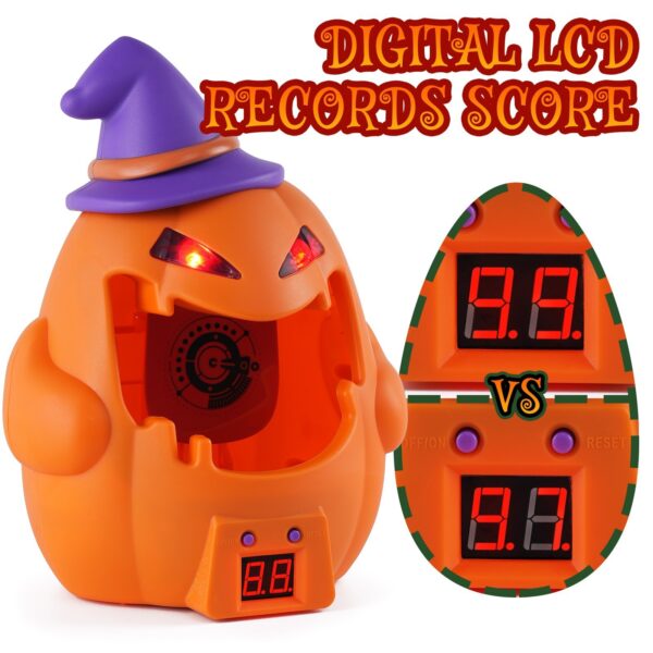 Halloween Pumpkin Electronic Scoring Target Toy – Bild 7