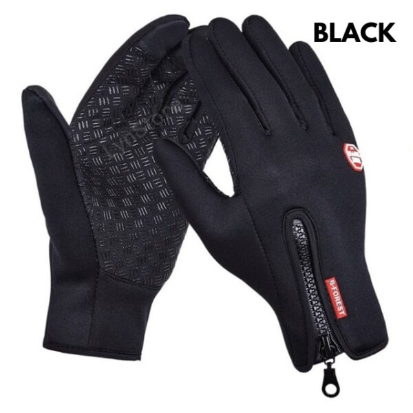 Winter Gloves Touch Screen Riding Motorcycle Sliding Waterproof Sports Gloves With Fleece – Bild 6
