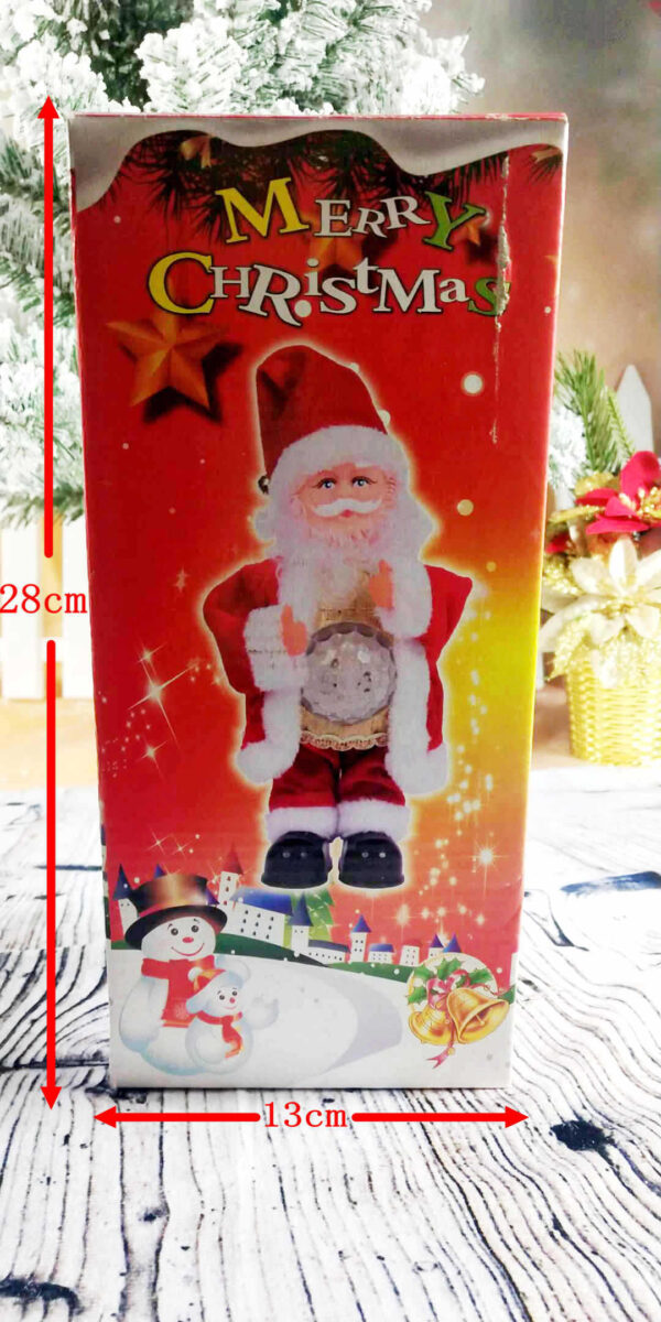 30CM Bright Belly Christmas Music Box – Bild 3