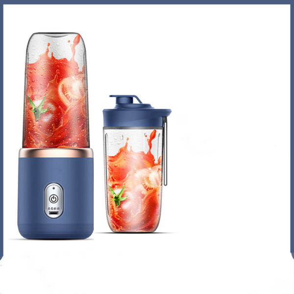 6blade Portable Blender Mini Juicer Cup Extractor Smoothie USB Charging Fruit Squeezer Blender Food Mixer Ice Crusher Portable Juicer Machine – Bild 6