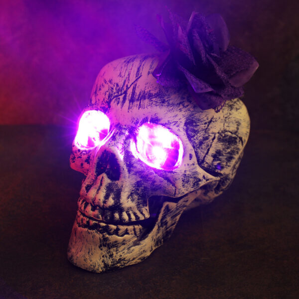 Halloween LED Light Up Skeleton Arm Hand Halloween Party Outdoor Home Garden Yard Lawn Decoration Haunted House Horror Props Halloween Decorative – Bild 3