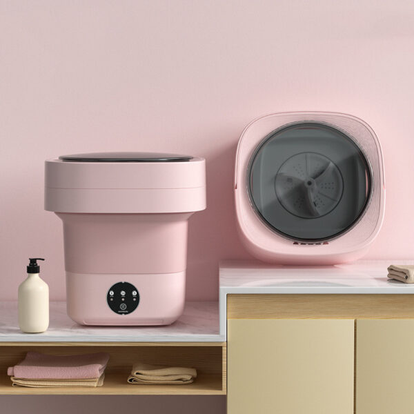 Mini Foldable Washing Machine Portable Mini Socks Underwear Panties Washing Machine Big Capacity 3 Models With Spinning Dry Gadgets – Bild 7