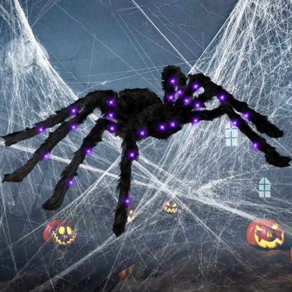 Halloween Luminous Spider Web Toys – Bild 4