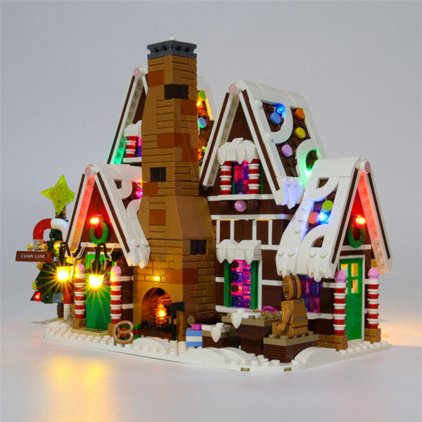 LED String Light for Building Block Gingerbread House Compatible With 10267 (NOT Include The Model) – Bild 7