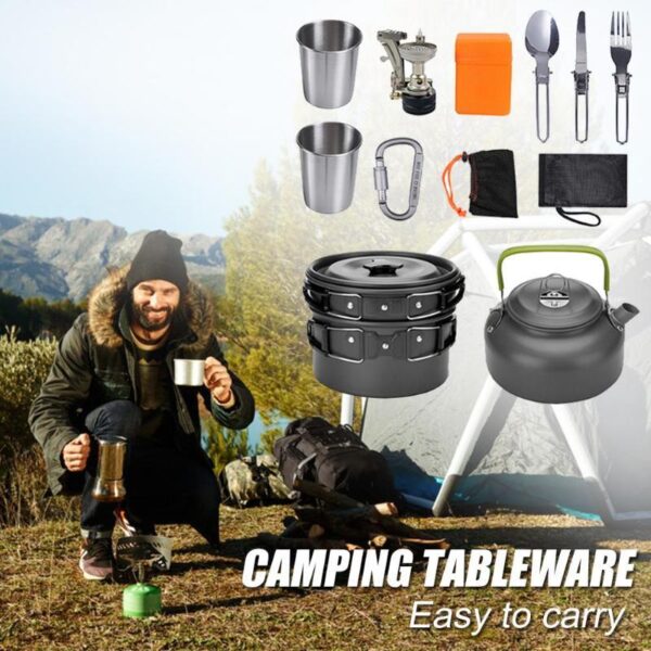 Portable camping cooker stove – Bild 2