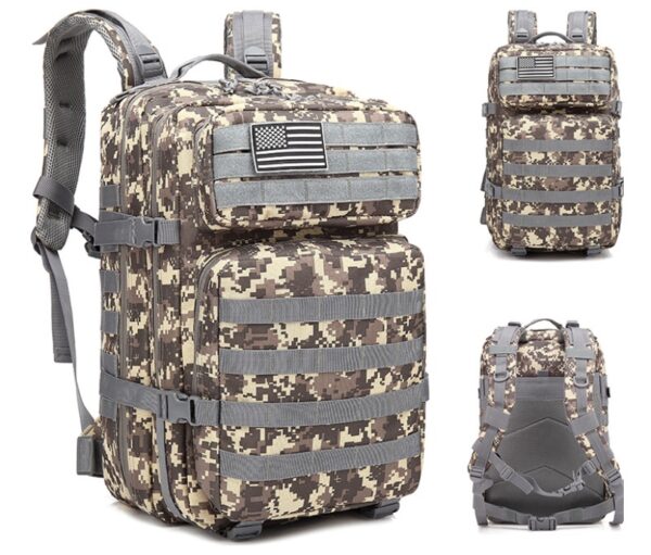 Outdoor Mountaineering Bag Tactical Leisure Bag Army Fan Travel Computer Bag Individual Soldier Package – Bild 5