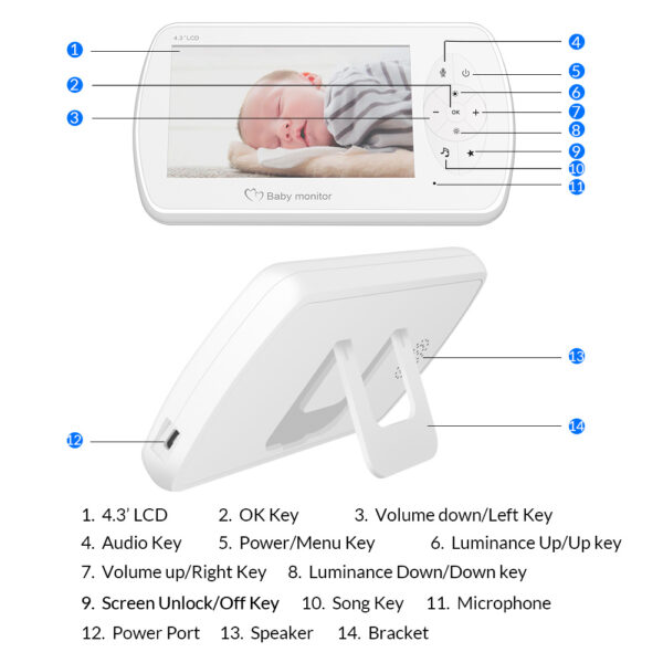 Baby Monitoring Home Monitor – Bild 3