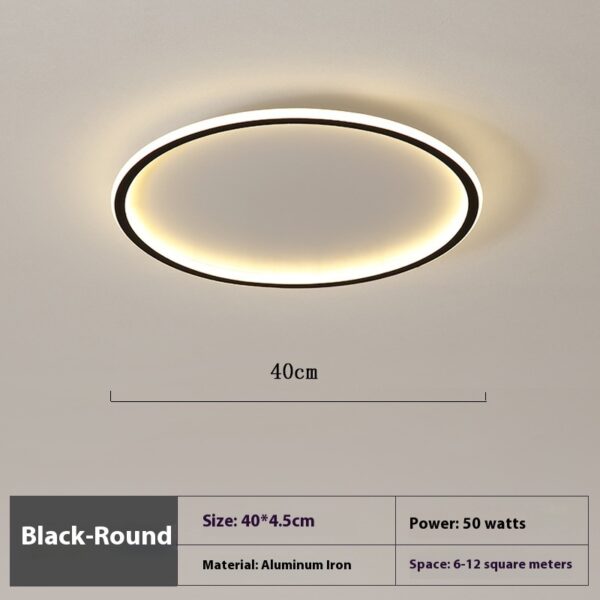 Minimalist Bedroom Ceiling Lamp Home – Bild 5