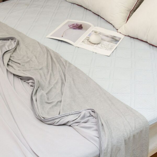 Cooling Blanket Cooling Fiber Absorb Heat Washable Cover Over Blankets Summer – Bild 10