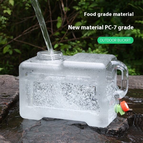 Outdoor Bucket Household Water Breaker Car Camping With Faucet – Bild 10