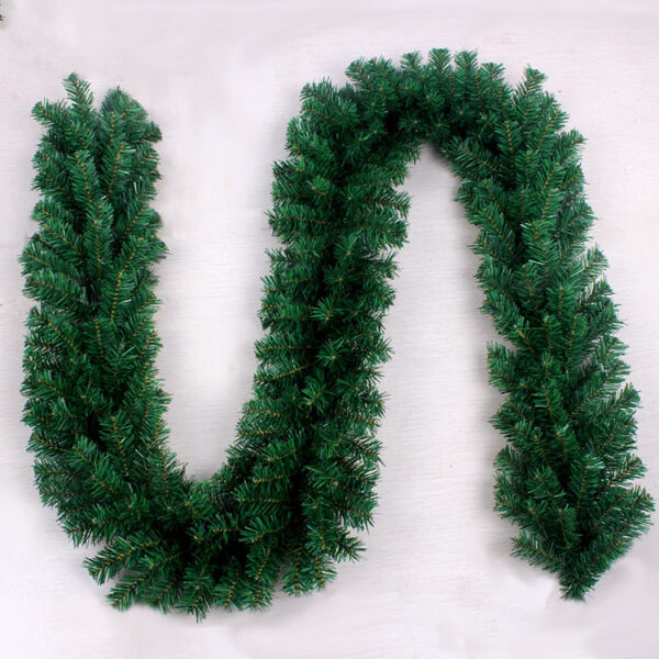 Green Christmas Hotel Shopping Mall Bar Door Hanging Decorative Rattan – Bild 9