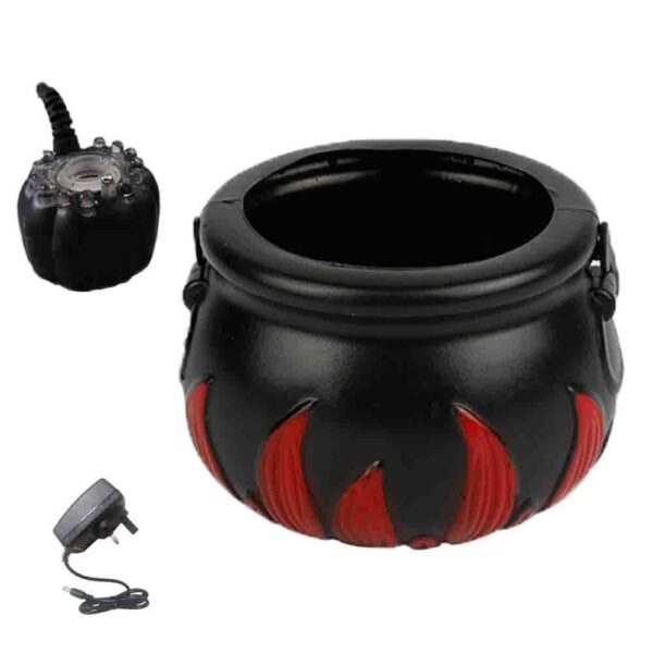 Halloween Pumpkin Smoke Witch Bucket Color Changing Lights – Bild 8