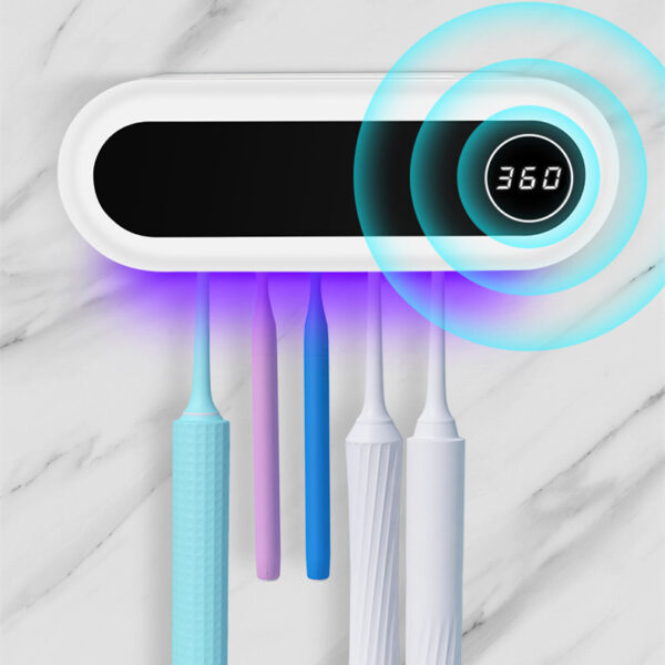 Wall Mounted Toothbrush Holder Smart Toothbrush UV Sterilizer Holder Toothpaste Dispenser Squeezer For Bathroom Accessories – Bild 9