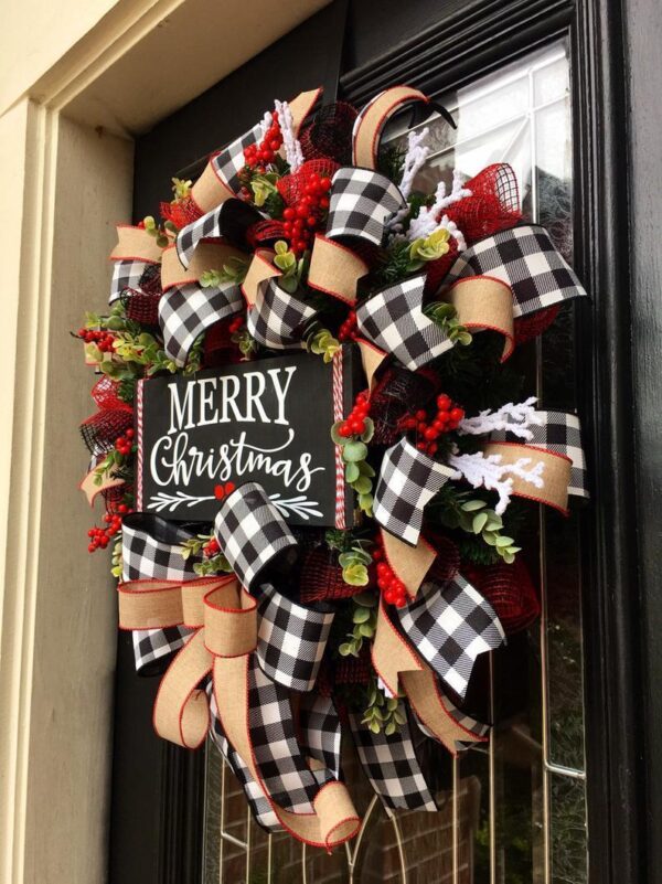 Christmas Bow Garland – Bild 8