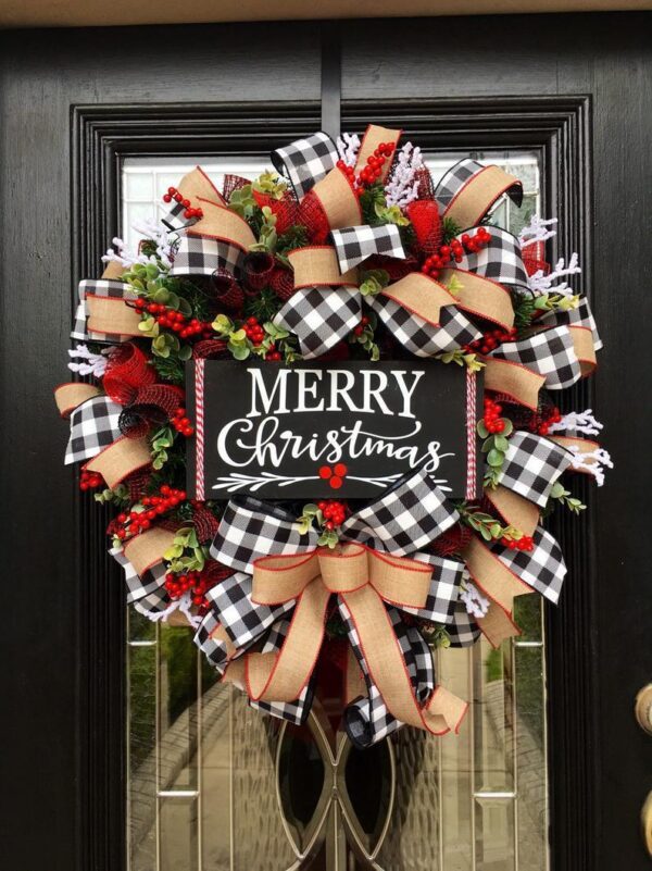 Christmas Bow Garland – Bild 4