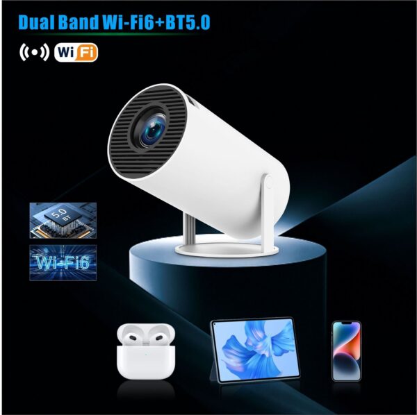 HY300 Pro Projector Home Theater Entertainment Portable Small Projector – Bild 3