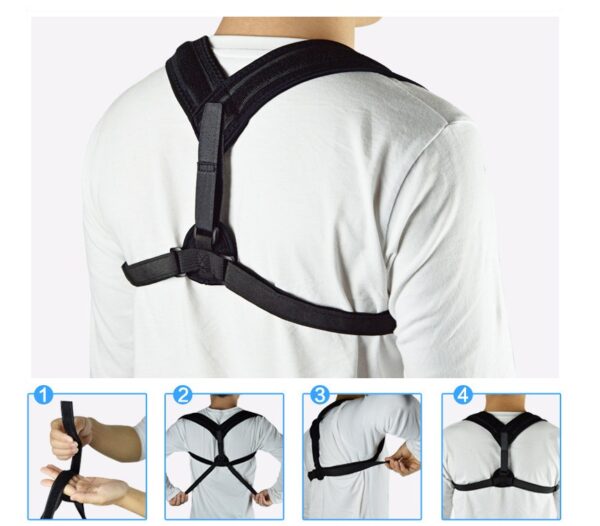 Medical Clavicle Posture Corrector Lower Back Correction Belt For Children – Bild 5