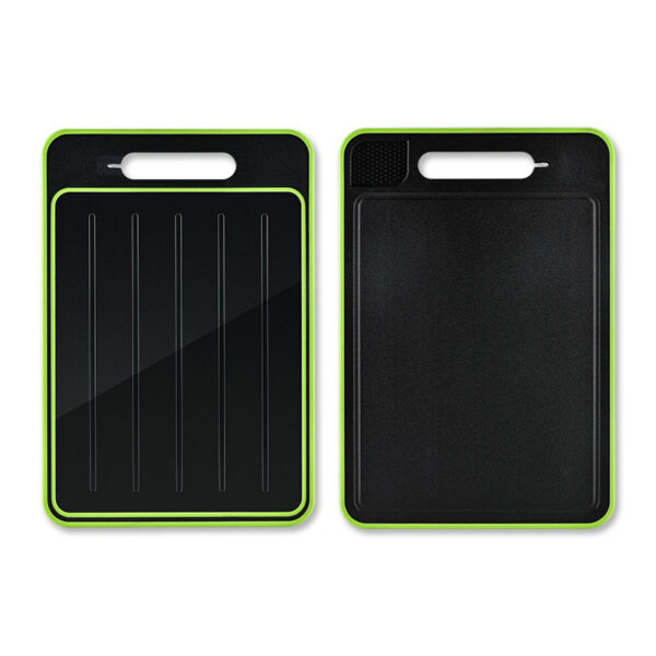 Double-side Cutting Board With Defrosting Function Chopping Board Kitchen Grinding Cutting Board With Knife Sharpener – Bild 5