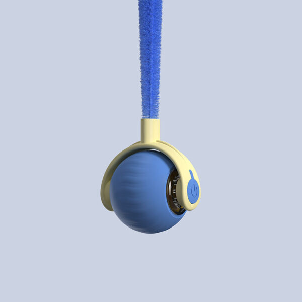 Pet Tug Ball Toy Motion-Activated Interactive Pets Cat Rolling Ball Toy With Bird Chirping Sound Pet Kitten Teaser Game Pet Products – Bild 6