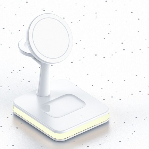 4 In 1 Magnetic Wireless Charger Stand Fast Charging Dock Station – Bild 4