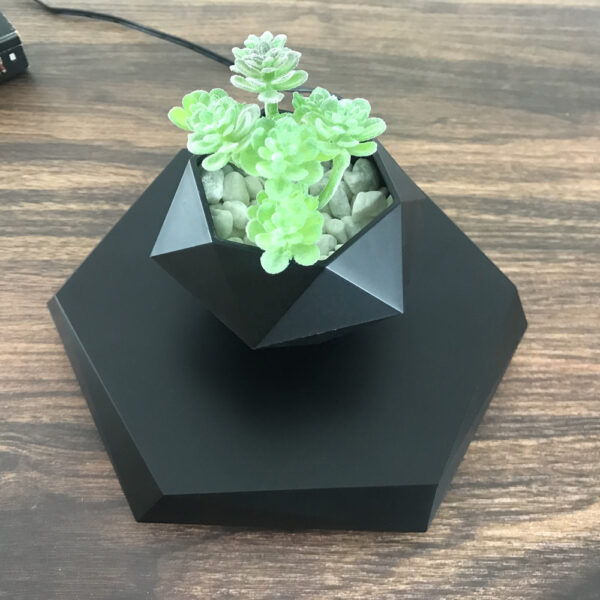 Floating Magnetic Levitating Flower Pot Bonsai Air Plant Pot Planter Potted For Home Office Desk Decor Creative Gift – Bild 4