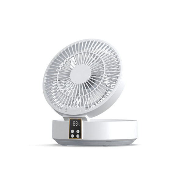 Remote Control Portable Rechargeable Ceiling Usb Electric Folding Fan Night Light Air Cooler Home-appliance Home – Bild 4