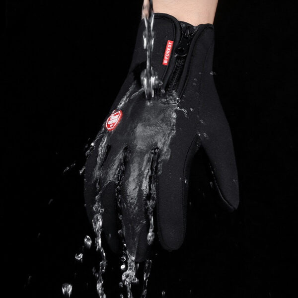 Winter Gloves Touch Screen Riding Motorcycle Sliding Waterproof Sports Gloves With Fleece – Bild 10