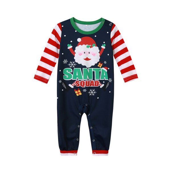 Santa Printed Parent-child Homeweare – Bild 6