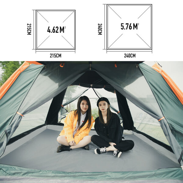 Fully Automatic Speed  Beach Camping Tent Rain Proof Multi Person Camping – Bild 6