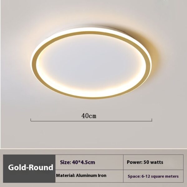 Minimalist Bedroom Ceiling Lamp Home – Bild 4