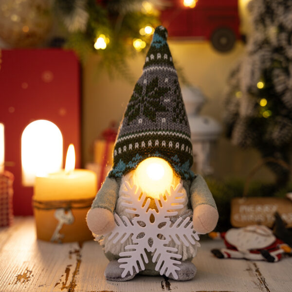 Christmas Decoration Creative Christmas Nose With Lights – Bild 3