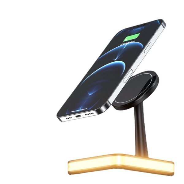4 In 1 Magnetic Wireless Charger Stand Fast Charging Dock Station – Bild 9