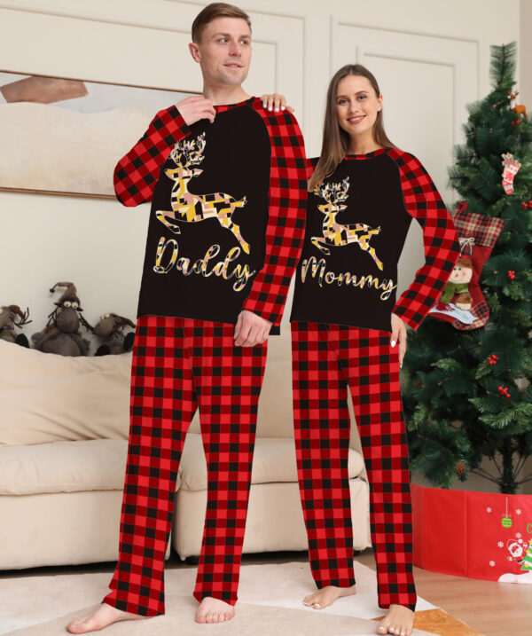 Deer Printed Halloween Homewear – Bild 7
