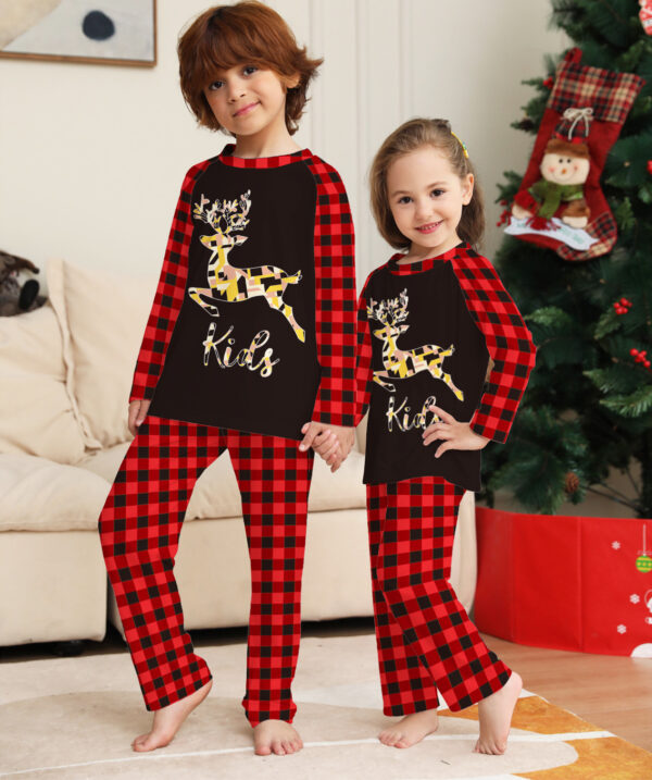Deer Printed Halloween Homewear – Bild 6