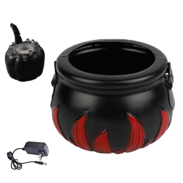 Halloween Pumpkin Smoke Witch Bucket Color Changing Lights – Bild 10