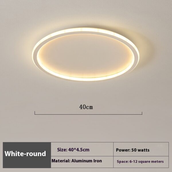 Minimalist Bedroom Ceiling Lamp Home – Bild 8
