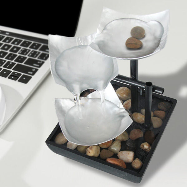 New Home Decoration Flowing Water Ornaments Desktop Fountain Crafts For Home Decor – Bild 3