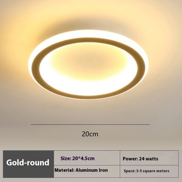Minimalist Bedroom Ceiling Lamp Home – Bild 7