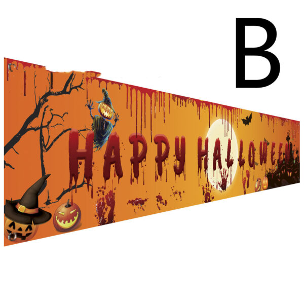 Halloween Theme Party Decoration Banner – Bild 5