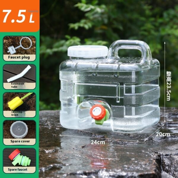 Outdoor Bucket Household Water Breaker Car Camping With Faucet – Bild 8